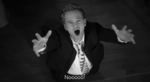 Barney Stinson "no"
